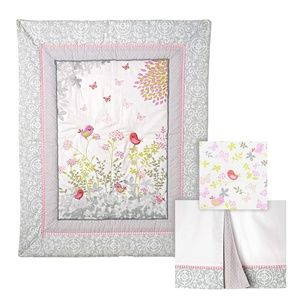 Baby girl bedding set